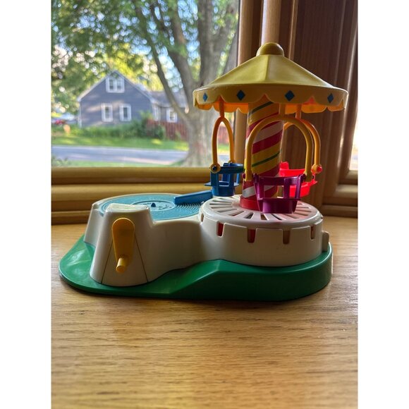 vintage Fisher Price Change-A-Tune Carousel 80s No 170 - Picture 4 of 6